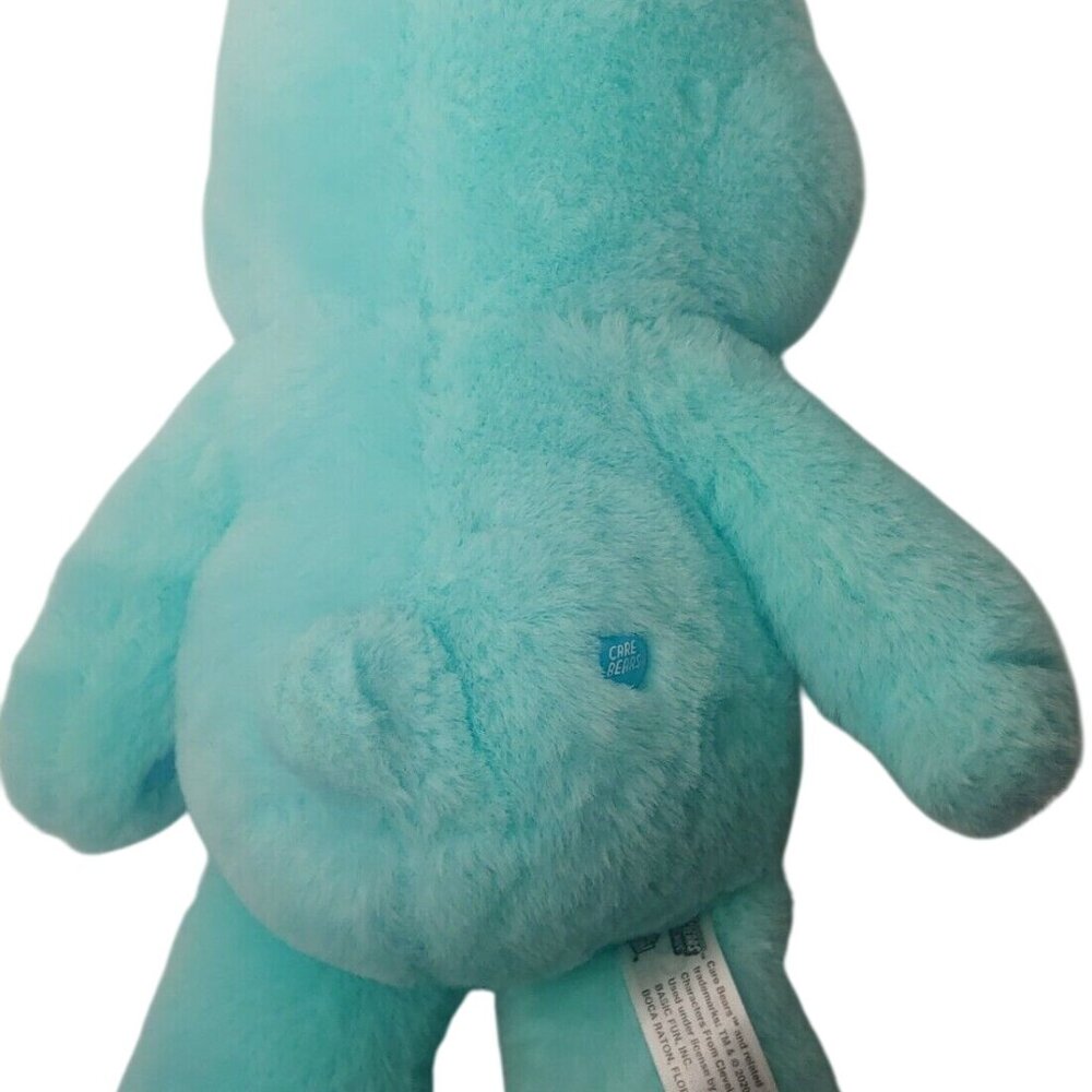 Care Bears Wish Bear Stuffed Animal Plush Toy Shooting Star Belly Lt Green 2020 - Picture 6 of 6